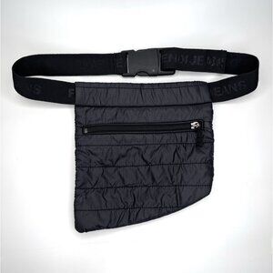 Fendi Jeans Belt Bumbag Logo Black Nylon Bag